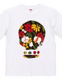 Flower-Skull T-Shirt