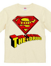 STOP THE DRUG- back RED×YELLOW