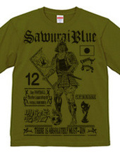 SAMURAI BLUE Tシャツ