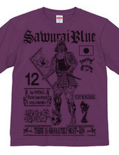 SAMURAI BLUE Tシャツ