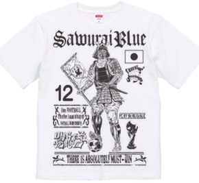 SAMURAI BLUE Tシャツ