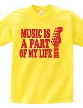 MUSIC IS A PART OF MY LIFE(R)