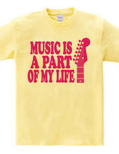 MUSIC IS A PART OF MY LIFE(R)