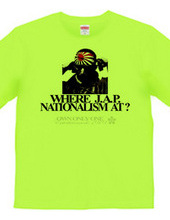 WHERE JAP NATIONALISM AT?