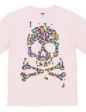 color block -skull-