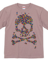 color block -skull-