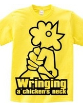 Wringing a chicken's neck