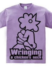 Wringing a chicken's neck