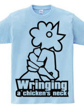 Wringing a chicken's neck