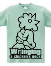 Wringing a chicken's neck