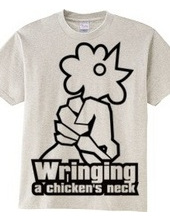 Wringing a chicken's neck