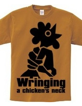 Wringing a chicken's neck