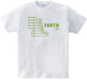 TOOTH　*歯*・片面