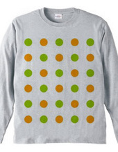 120-dots2(olive/orange)