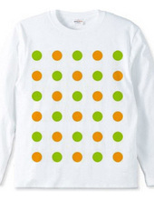 120-dots2(olive/orange)