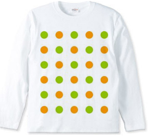 120-dots2(olive/orange)