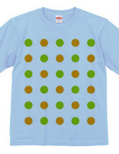 120-dots2(olive/orange)