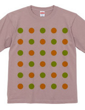 120-dots2(olive/orange)