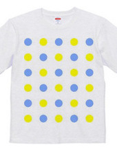 121-dots2（blue/yellow）