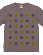 121-dots2（blue/yellow）