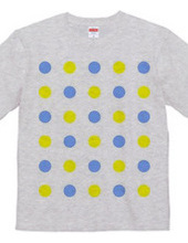 121-dots2（blue/yellow）