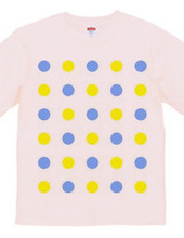 121-dots2（blue/yellow）