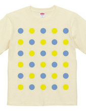 121-dots2（blue/yellow）