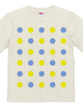 121-dots2（blue/yellow）