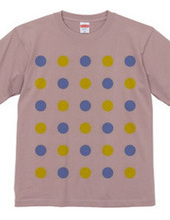 121-dots2（blue/yellow）