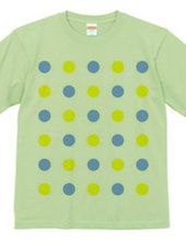 121-dots2（blue/yellow）