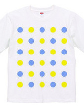 121-dots2（blue/yellow）