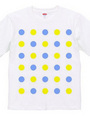 121-dots2（blue/yellow）