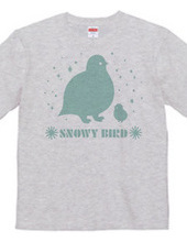 SNOWY BIRD