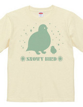 SNOWY BIRD