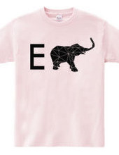 E for elefant