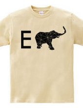 E for elefant