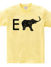 E for elefant