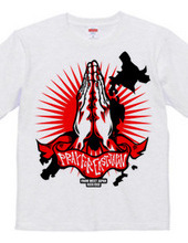 PRAY FOR EAST JAPAN RED