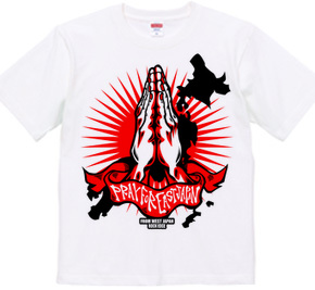 PRAY FOR EAST JAPAN RED