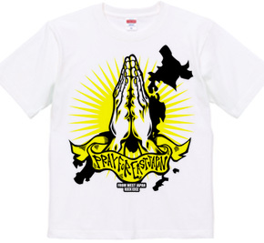 PRAY FOR EAST JAPAN YELLOW