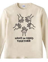 HAND IN HAND TOGETHER