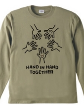 HAND IN HAND TOGETHER