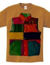 Color downvest