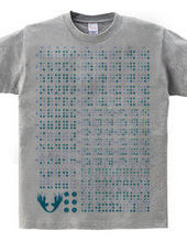 Braille dot (blue)