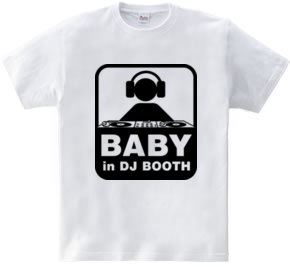 BABY IN DJ BOOTH.