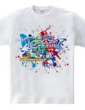 T-graffity Logo （Colorful）