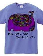 ★May　lucky  star  shine  on  y