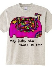 ★May　lucky  star  shine  on  y