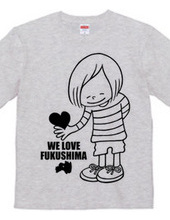 チャリティＴシャツ　福島県（ブラック）