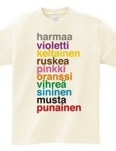 Color Names: finnish